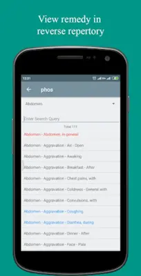 Homeo Assistant android App screenshot 2